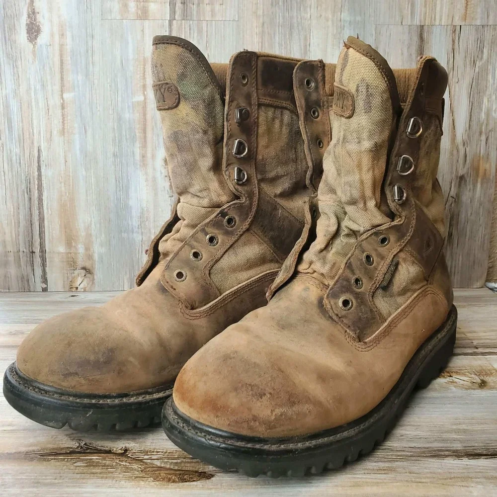Rocky BearClaw 800G Thinsulate Gore-Tex Hunting Boots Mens‎ 9M Brown Camo 9123